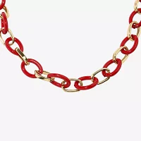 Mixit Womens 18 Inch Link Necklace