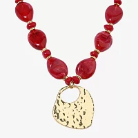 Mixit Womens 24 Inch Pendant Necklace
