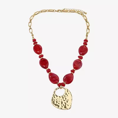 Mixit Womens 24 Inch Pendant Necklace