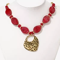 Mixit Womens 24 Inch Pendant Necklace