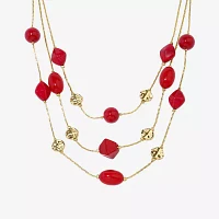 Mixit Womens 22 Inch Illusion Necklace