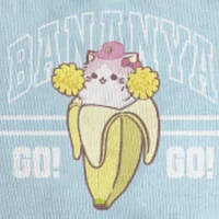 Little & Big Girls Bananya Crew Neck Tank Top