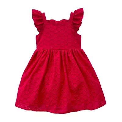 Blueberi Boulevard Little & Big Girls Sleeveless Flutter Sleeve A-Line Dress