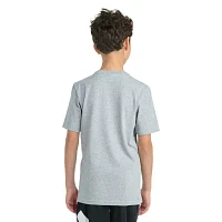 adidas Big Boys Crew Neck Short Sleeve Graphic T-Shirt
