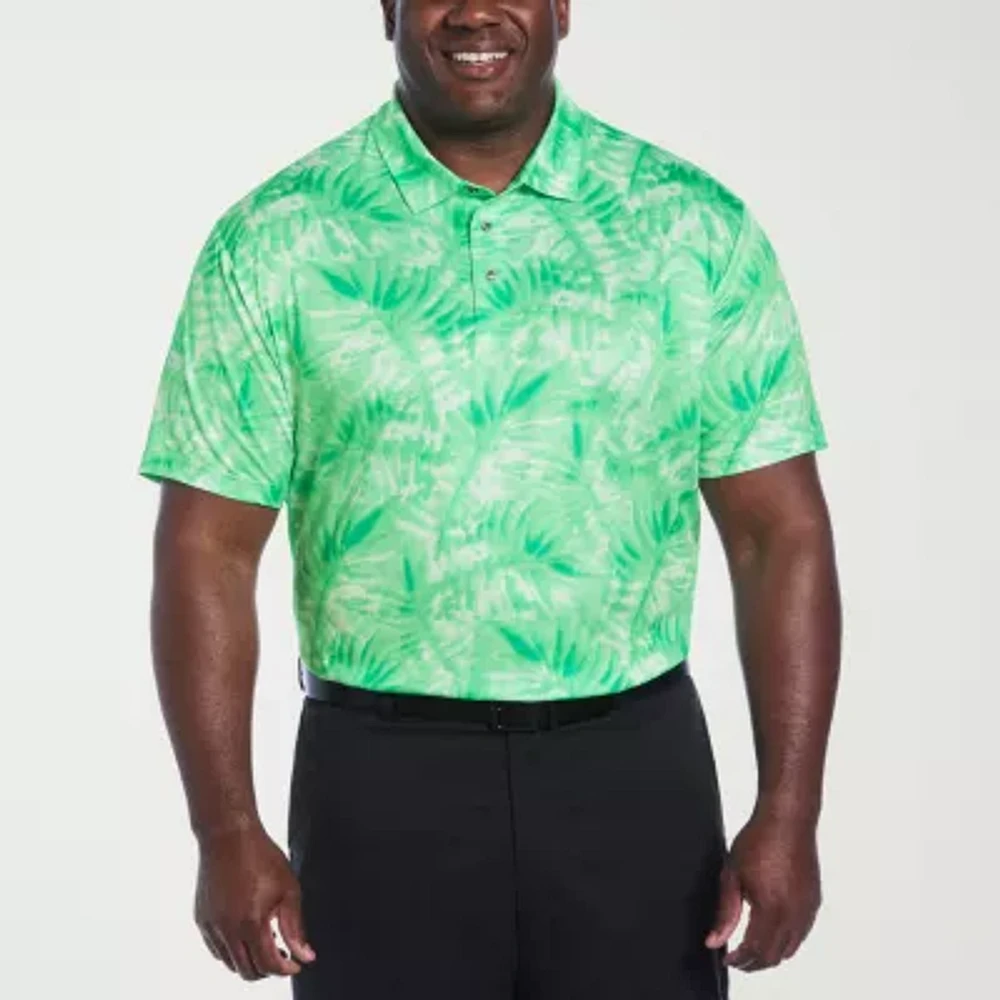 PGA TOUR Big and Tall Mens Regular Fit Short Sleeve Polo Shirt