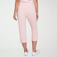 Hearts Of Palm Womens Mid Rise Capri Pants