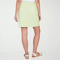 Hearts Of Palm Womens Mid Rise Skort
