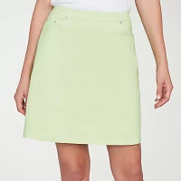 Hearts Of Palm Womens Mid Rise Skort