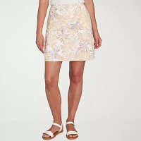Hearts Of Palm Womens Mid Rise Skort
