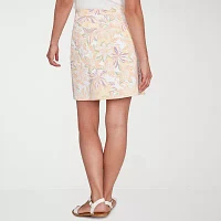 Hearts Of Palm Womens Mid Rise Skort