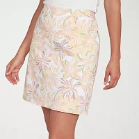 Hearts Of Palm Womens Mid Rise Skort