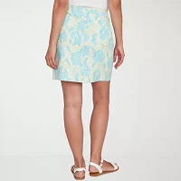 Hearts Of Palm Womens Mid Rise Skort
