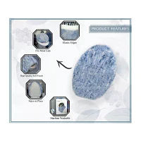 Home Weavers Inc Cloud Comfort Bath Rug 18x18