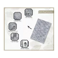 Home Weavers Inc Cloud Comfort Bath Rug 3 Pc