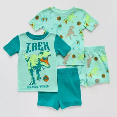 Toddler Boys Jurassic World 4-pc. Pajama Set