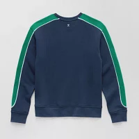 Xersion Little & Big Boys Crew Neck Long Sleeve Fleece Sweatshirt