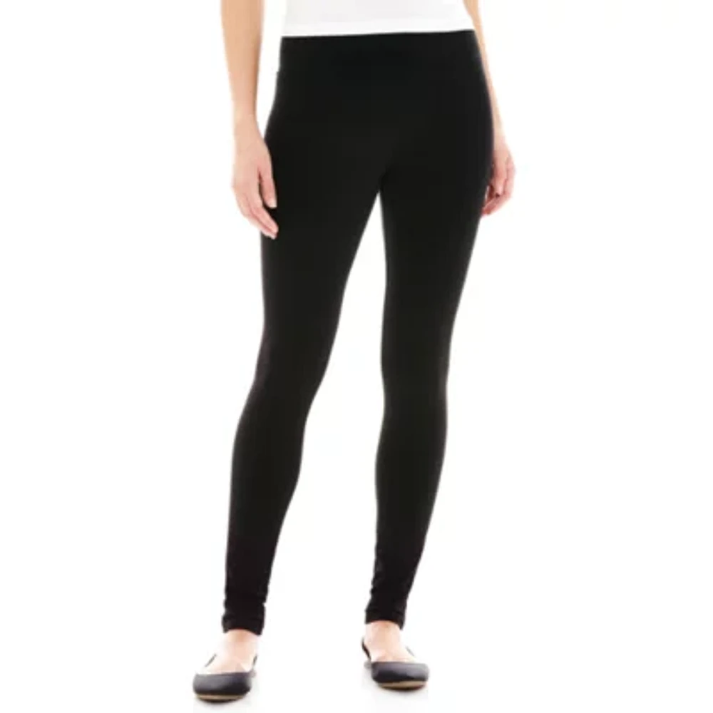 Mixit Solid Knit Leggings - Petite