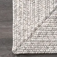 nuLoom Braided Lefebvre Rectangular Rug