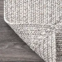 nuLoom Braided Lefebvre Rectangular Rug