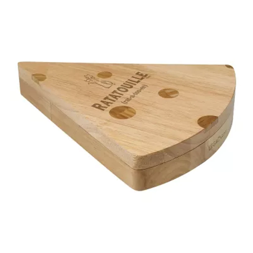 Picnic Time Swiss Cheese Board-Ratatouille 4-pc. Wood Cheese Board Set