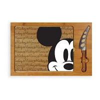 Picnic Time Icon-Mickey Button Eye 3-pc. Wood Cheese Board Set