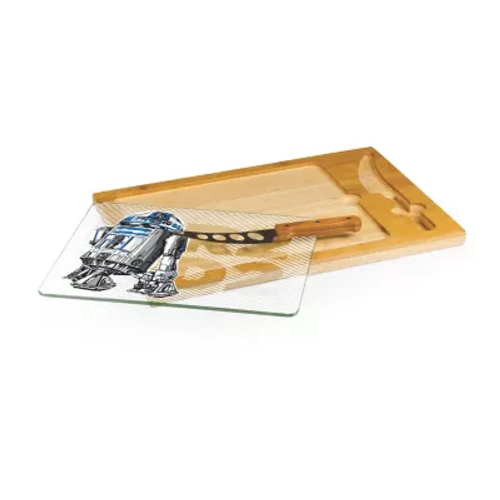 Picnic Time Icon-Star Wars R2d2 3-pc. Wood Cheese Board Set