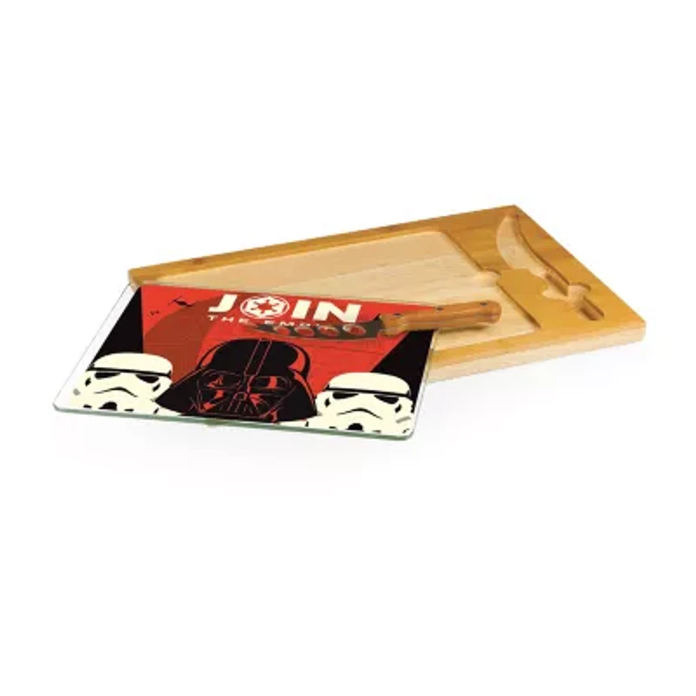 Picnic Time Icon-Star Wars Empire 3-pc. Wood Cheese Board Set