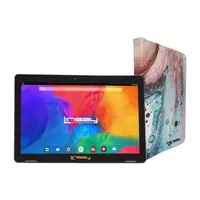 10.1" 1280x800 IPS 2GB RAM 32GB Storage Android 12 Tablet with Space Marble Leather Case"