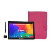 10.1" 1280x800 IPS 2GB RAM 32GB Storage Android 12 Tablet with Leather Case