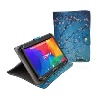 10.1" 1280x800 IPS 2GB RAM 32GB Storage Android 12 Tablet with Flowers Marble Leather Case/ Pop Holder and Pen Stylus"