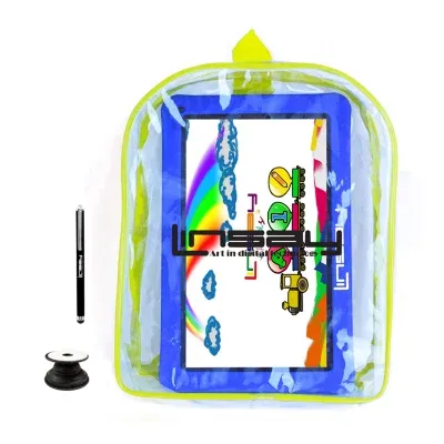 10.1" 1280x800 IPS 2GB RAM 32GB Storage Android 12 Tablet with Kids Defender Case/ Backpack/ Pop Holder and Pen Stylus