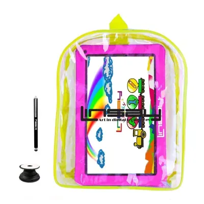 10.1" 1280x800 IPS 2GB RAM 32GB Storage Android 12 Tablet with Kids Defender Case/ Backpack/ Pop Holder and Pen Stylus