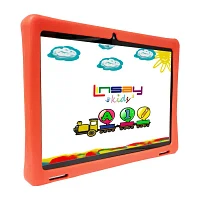 10.1" 1280x800 IPS 2GB RAM 32GB Storage Android 12 Tablet with Red Kids Defender Case/ Pop Holder and Pen Stylus"