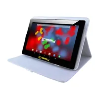 10.1" 1280x800 IPS 2GB RAM 32GB Storage Android 12 Tablet with White Leather Case/ Pop Holder and Pen Stylus"