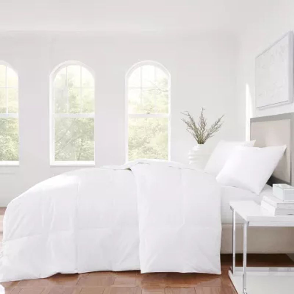 Queen Street Elegance Medium Warmth White Down Comforter