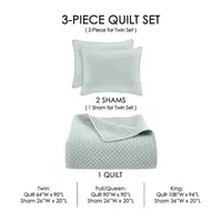 Queen Street Evan Solid Quilt Set