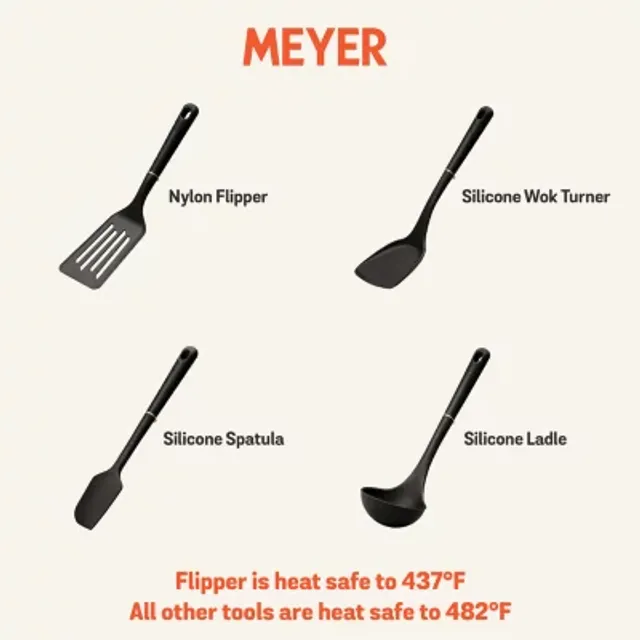 Meyer Accent Collections 6-pc. Kitchen Tool Set, Color: Black - JCPenney