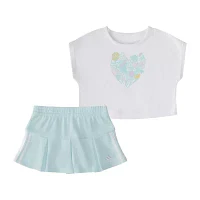 adidas Baby Girls 2-pc. Skort Set