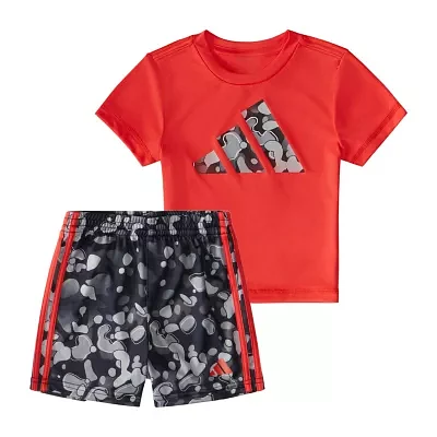 adidas Baby Boys 2-pc. Short Set