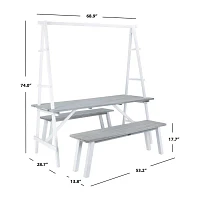 Willamy 3-pc. Rectangular Dining Set