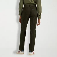 Lee Ultra Lux Womens Mid Rise Stretch Fabric Straight Cargo Pant