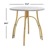 Rattan Patio Side Table