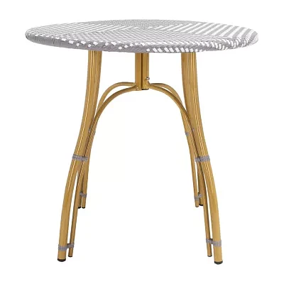 Rattan Patio Side Table