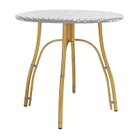 Rattan Patio Side Table