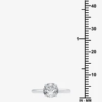 Classic Collection Womens 1 1/2 CT. Natural White Diamond 14K Gold Round Solitaire Engagement Ring