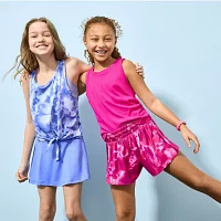 Xersion Little & Big Girls Mid Rise Skort