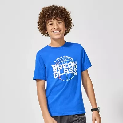 Xersion Little & Big Boys Crew Neck Short Sleeve Graphic T-Shirt