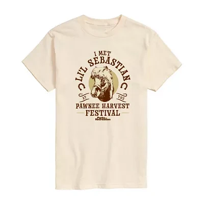 Mens Short Sleeve Parks and Recreation Graphic T-Shirt