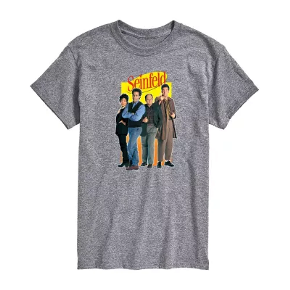 Mens Short Sleeve Seinfeld Graphic T-Shirt