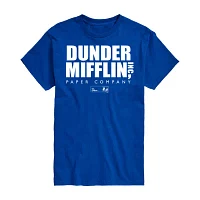 Mens Short Sleeve Dunder Mifflin Graphic T-Shirt
